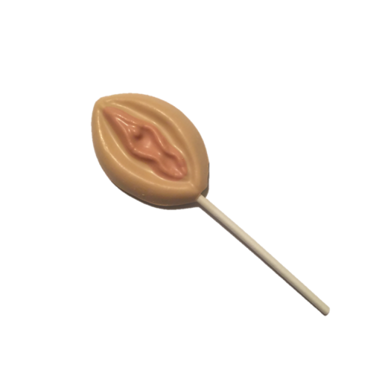 Vagina Sucker Butterscotch Lollipop Chocolate Assorted