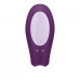 Satisfyer Double Joy Violet W/ App (net) Purple