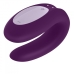 Satisfyer Double Joy Violet W/ App (net) Purple
