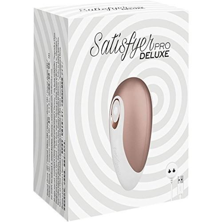 Satisfyer Pro Deluxe Clitoral Vibrator Tan