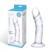 Glas 7 Curved Realistic Glass Dildo W Veins 