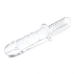 Glas 11in Girthy Penis MISC W/ Handle Clear