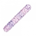 Purple Rose Nubby Dildo Clear