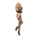 Fishnet Stocking Black Queen Size One Size Queen