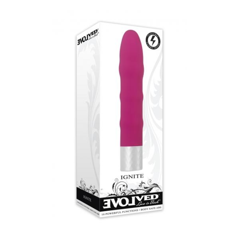 The Ignite Turbo Boost Plastic Vibrator Pink