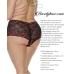 Barely Bare Open Lace Boy Shorts Q/s