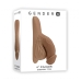 Gender X 4in Silicone Packer Medium Brown