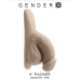 Gender X 4in Packer Light White