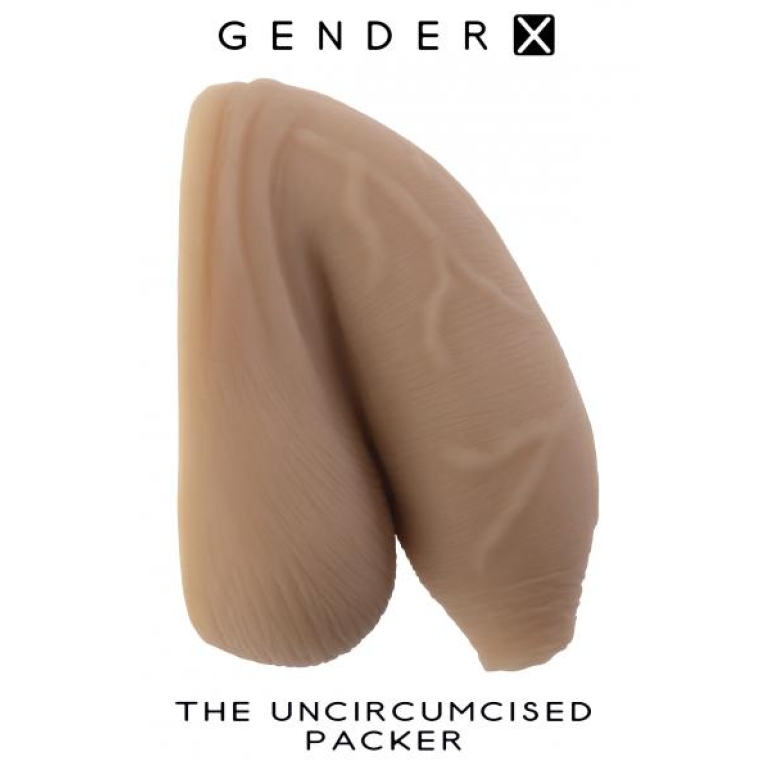 Gender X Uncircumcised Packer Medium Brown