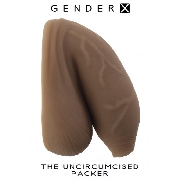 Gender X Uncircumcised Packer Dark Brown