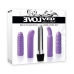 Multi Sleeve Vibrator Kit Purple