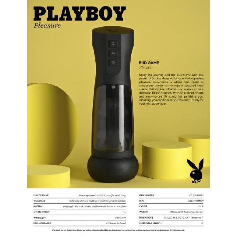 Playboy End Game Black