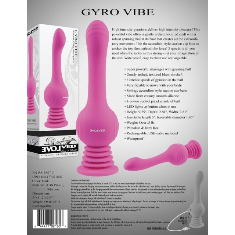 Evolved Gyro Vibe Pink