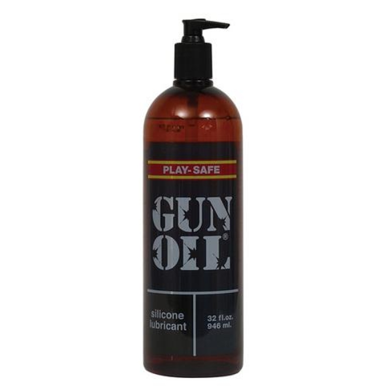 Gun Oil Silicone Lubricant 32oz Clear