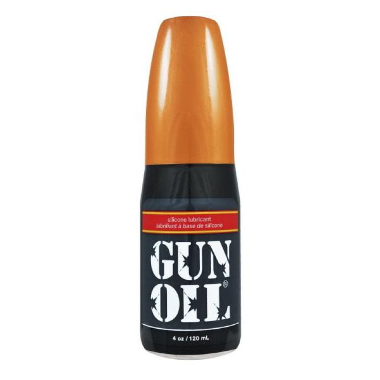 Gun Oil Silicone Lubricant 4oz Clear