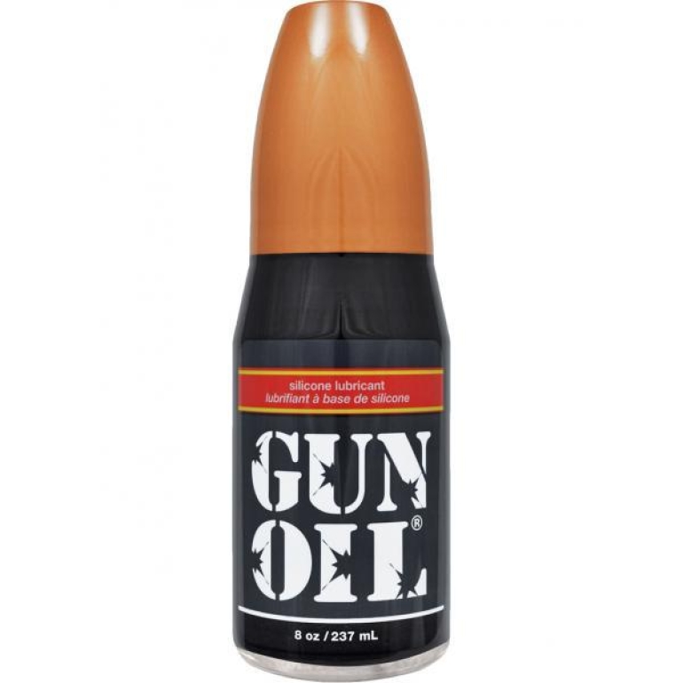 Gun Oil Silicone Lubricant 8oz Clear