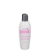 Pink Silicone Lube Flip Top Bottle 4.7 fluid ounces Clear