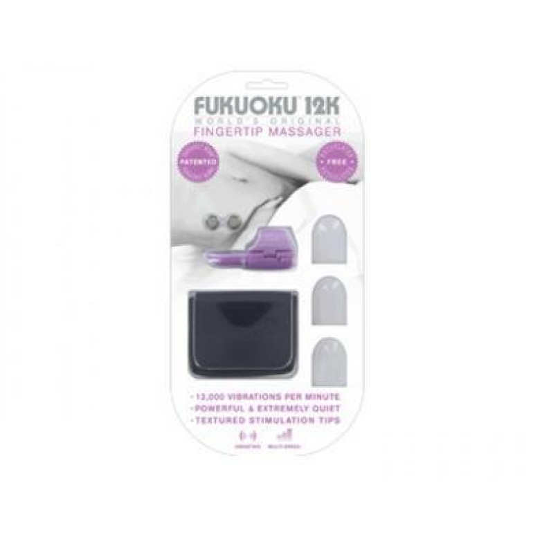 Fukuoku 12K World's Original Fingertip Massager Clear