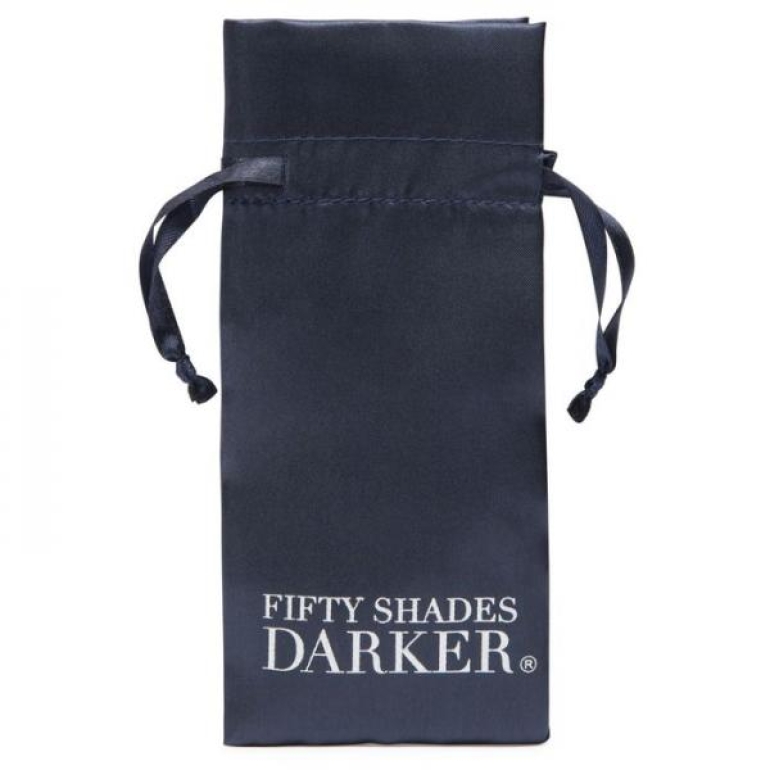 Fifty Shades Darker Just Sensation Beaded Clitoral Clamp  Silver