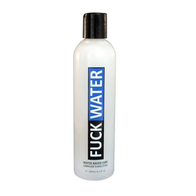 Fuck Water Water-Based Lubricant 8oz Clear