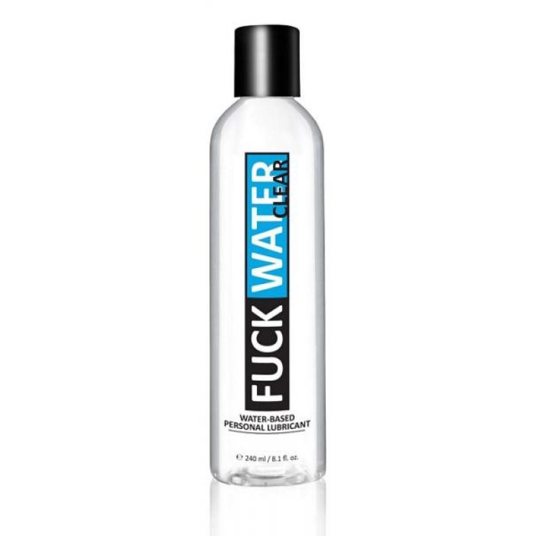 F*ck Water Clear H2O Water Based Lubricant 8oz