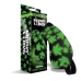 Stoner Vibe Chronic Collection Glow In The Dark Blindfold Green
