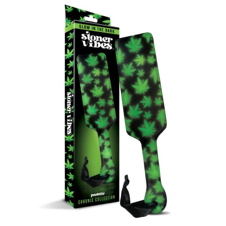 Stoner Vibe Chronic Collection Glow In The Dark Paddle Green