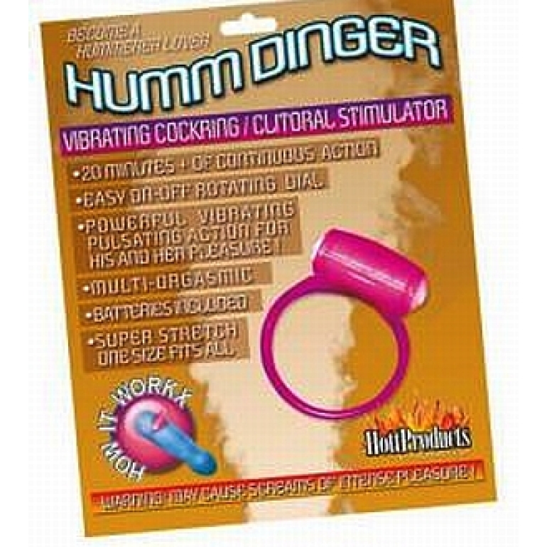 Humm Dinger Penis Ring Purple