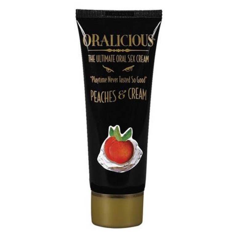 Oralicious Ultimate Oral Sex Cream 2 oz -  Peaches and Cream