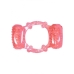 Humm Dinger Double Dinger Dual Vibrating Penis Ring Magenta Pink