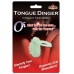 Tongue Dinger Glow in the Dark Vibrating Ring Clear