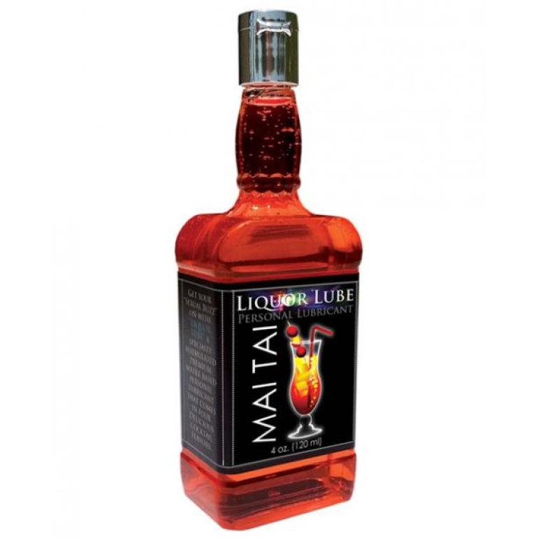 Liquor Lube Mai Tai Flavor 4oz Orange