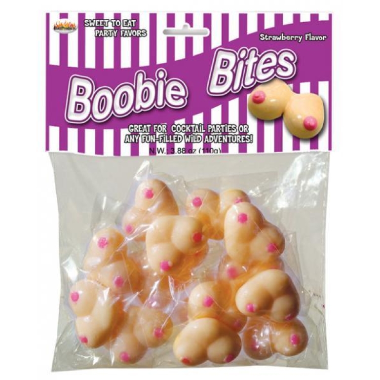 Boobie Bites Strawberry Beige