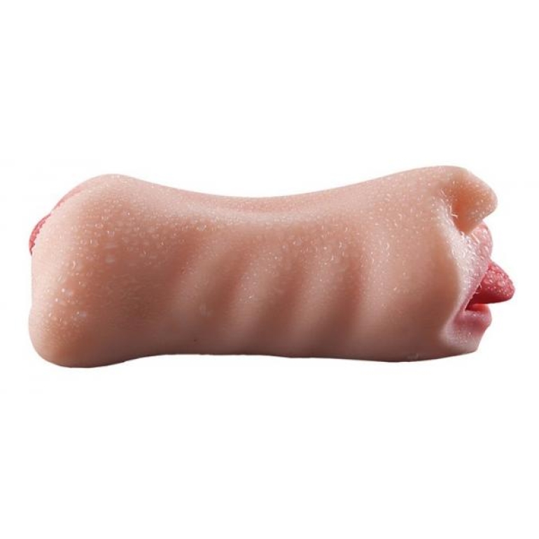 Skinsations Man Eater Pussy Mouth Masturbator Beige