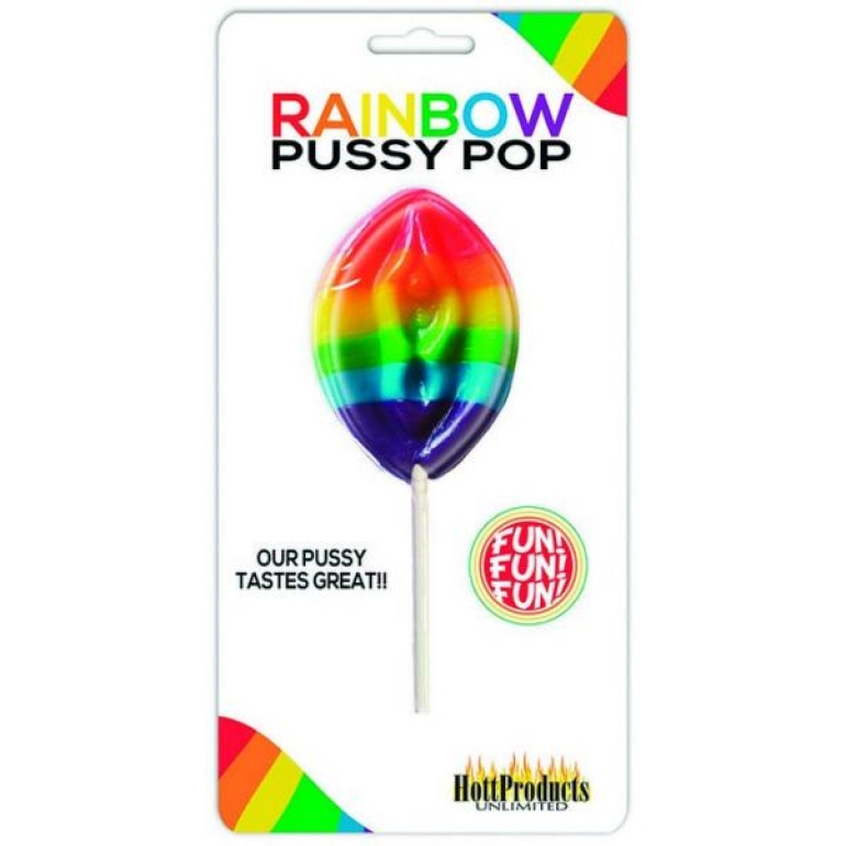 Rainbow Pussy Pops Adult Candy Lollipop Assorted