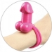 Pecker Lastic Hair Tie Pink One Size Fits Most