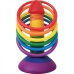 Rainbow Pecker Party Ring Toss Game 6 Rings Multi-Color