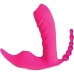 Sweet Sex Body Candy Silicone Toy W/ Tongue & Beads Magenta