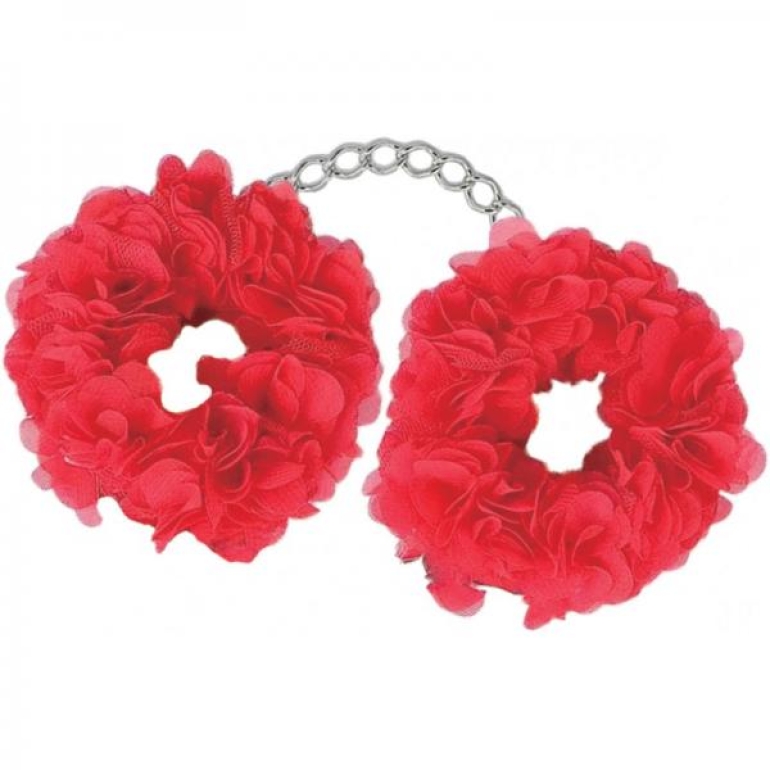 Blossom Luv Cuffs Flower Cuffs Red