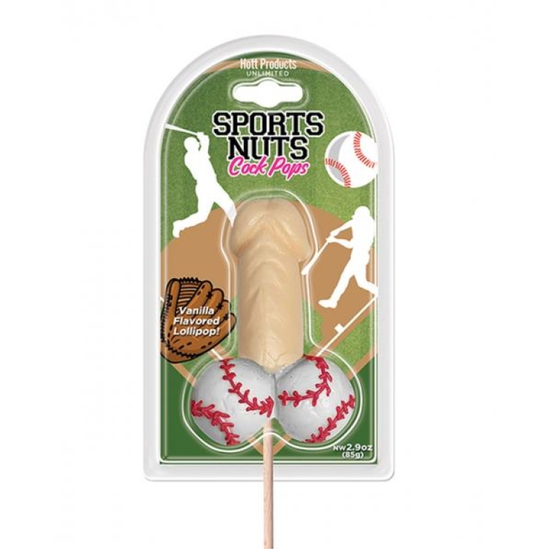 Sports Nuts Penis Pops Baseball Vanilla Lovers