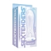 The Nines Vibrating Sextenders Contoured Sleeve Clear One Size Fits Most