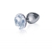The Silver Starter Bejeweled Steel Plug Diamond