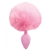 The 9's Cottontails Silicone Bunny Tail Butt Plug Pink