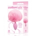 The 9's Cottontails Silicone Bunny Tail Butt Plug Pink