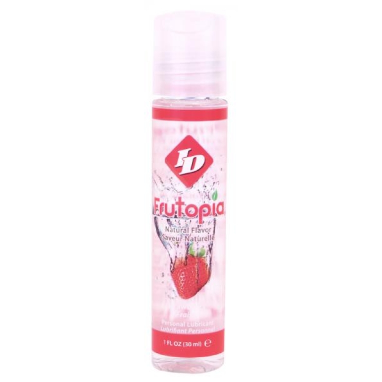 ID Frutopia Lubricant Strawberry 1oz Clear