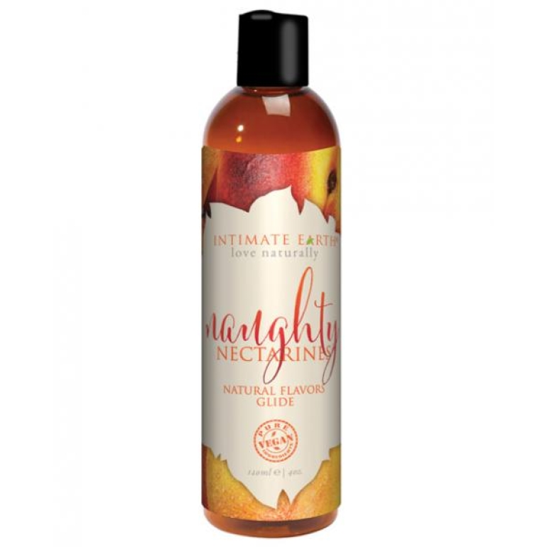 Intimate Earth Naughty Nectarines Glide 4oz Fruit