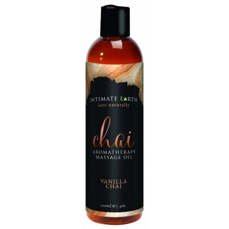 Intimate Earth Chai Massage Oil 4oz