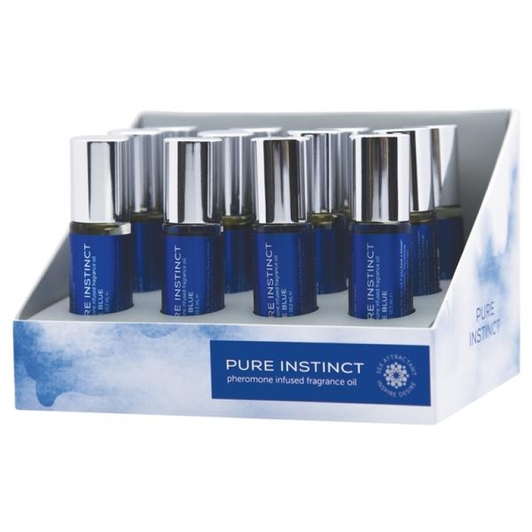 Pure Instinct Pheromone Fragrance Oil Roll On 12 Piece Display