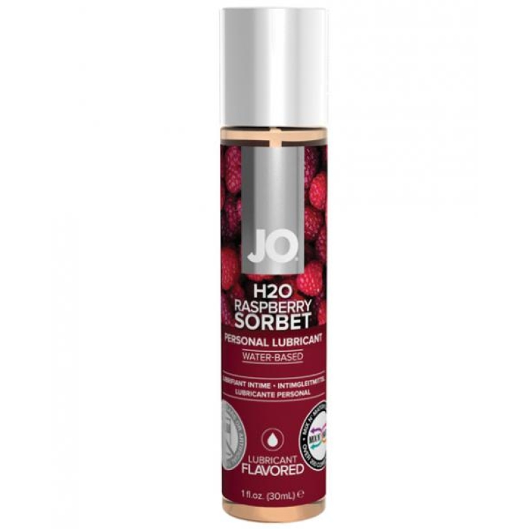 System JO H2O Flavored Lubricant Raspberry 1oz