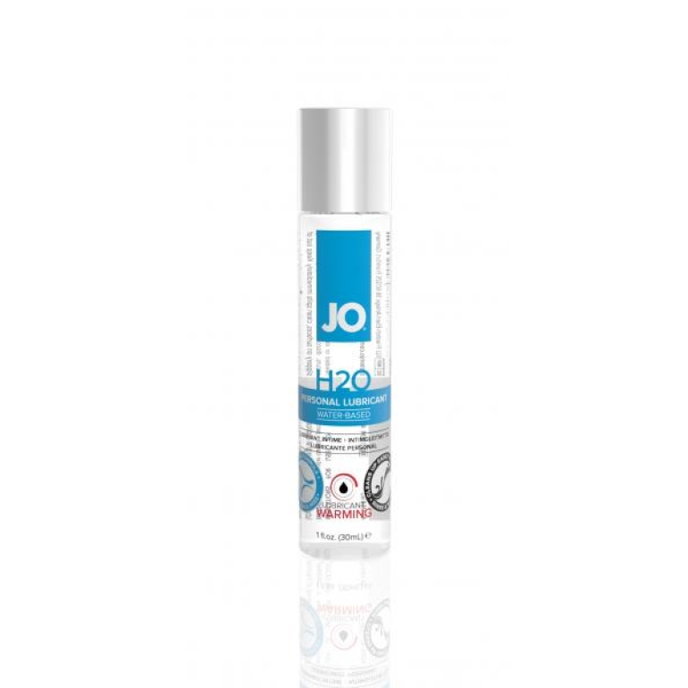 JO H2O Warming Lubricant 1oz Bottle Clear